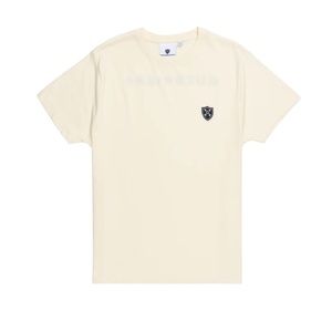 Crew neck tee with varsity logo